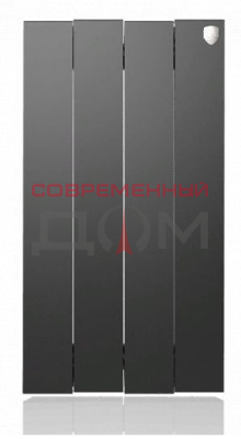 Радиатор ROYAL THERMO PianoForte 500/Noir Sable - 4 секц. ЧЕРН.